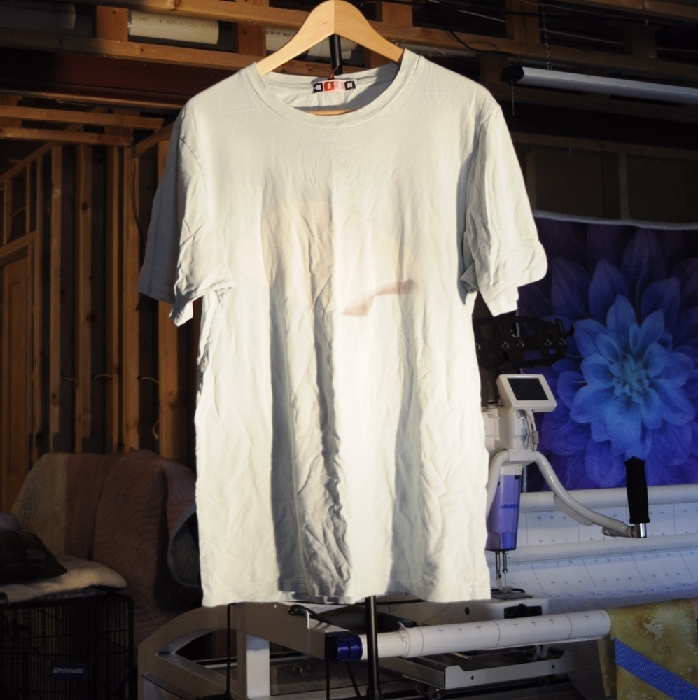 MSGM Faded Print T-Shirt